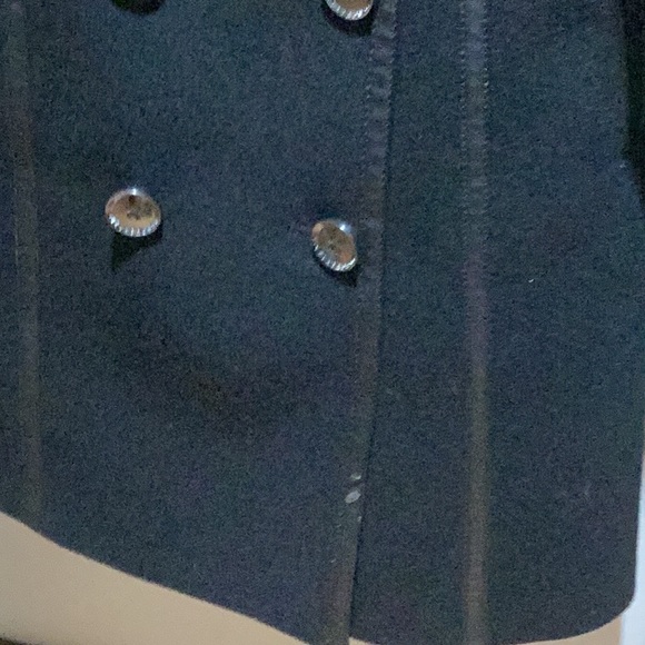 BCBGMAXAZRIA Women's Black Trench Coat - Picture 5 of 12